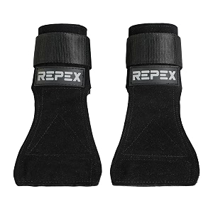 Palm Leather weight lifting Strapspair anti-slip suede