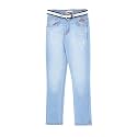 PALM TREE Boys Blue Washed Denim Fixed