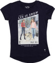 Palm Tree Girls Casual Cotton Blend Knit