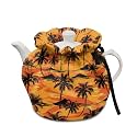 Palm Tree Tea Cosy for Teapots Tea Pot Cover Insulation and Keep Warm Breakfast Warmer Home Kitchen Table Decorative Accessories