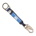Palmer Safety 18" D-Ring Extender Fall Protection with 3/4" Snap Hook and D-Ring, Personal Shock Absorber Extension (3-Pack)