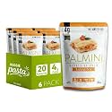 Palmini Lasagna Noodles | Low-Carb, Low-Calorie, Hearts of Palm Pasta | Keto, Gluten Free, Vegan, Non-GMO, Plant Based Pasta, Healthy Noodles | Seen on Shark Tank |(12 Ounce - Pack of 6)