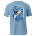 Palmyth Men's Fishing UPF 50+ Sun Protection Short Sleeve T-Shirt
