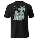 Palmyth Men's Fishing UPF 50+ Sun Protection Short Sleeve T-Shirt