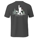 Palmyth Men's Fishing UPF 50+ Sun Protection Short Sleeve T-Shirt