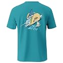 Palmyth Men's Fishing UPF 50+ Sun Protection Short Sleeve T-Shirt