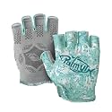Palmyth Stubby UV Fishing Gloves Sun Protection Fingerless Glove Men Women UPF 50+ SPF for Kayaking, Paddling, Canoeing, Rowing, Driving