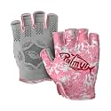 Palmyth Stubby UV Fishing Gloves Sun Protection Fingerless Glove Men Women UPF 50+ SPF for Kayaking, Paddling, Canoeing, Rowing, Driving