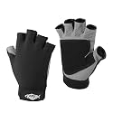 Palmyth UV Fishing Gloves Sun Protection Fingerless Kayaking Glove Men Women UPF 50+ SPF for Sailing, Hiking, Paddling, Canoeing, Rowing, Driving