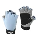 Palmyth UV Fishing Gloves Sun Protection Fingerless Kayaking Glove Men Women UPF 50+ SPF for Sailing, Hiking, Paddling, Canoeing, Rowing, Driving