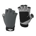 Palmyth UV Fishing Gloves Sun Protection Fingerless Kayaking Glove Men Women UPF 50+ SPF for Sailing, Hiking, Paddling, Canoeing, Rowing, Driving