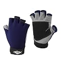 Palmyth UV Fishing Gloves Sun Protection Fingerless Kayaking Glove Men Women UPF 50+ SPF for Sailing, Hiking, Paddling, Canoeing, Rowing, Driving