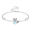 Palpitate Animal Bracelet 925 Sterling Silver Cute Animal Lover Jewelry Gifts for Women Daughter Her Adjustable