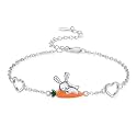 Palpitate Animal Bracelet 925 Sterling Silver Cute Animal Lover Jewelry Gifts for Women Daughter Her Adjustable