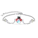 Palpitate Animal Bracelet 925 Sterling Silver Cute Animal Lover Jewelry Gifts for Women Daughter Her Adjustable