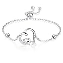 Palpitate Animal Bracelet 925 Sterling Silver Cute Animal Lover Jewelry Gifts for Women Daughter Her Adjustable