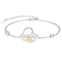Palpitate Animal Bracelet 925 Sterling Silver Cute Animal Lover Jewelry Gifts for Women Daughter Her Adjustable