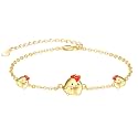 Palpitate Animal Bracelet 925 Sterling Silver Cute Animal Lover Jewelry Gifts for Women Daughter Her Adjustable