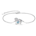 Palpitate Animal Bracelet 925 Sterling Silver Cute Animal Lover Jewelry Gifts for Women Daughter Her Adjustable