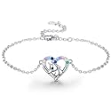 Palpitate Animal Bracelet 925 Sterling Silver Cute Animal Lover Jewelry Gifts for Women Daughter Her Adjustable