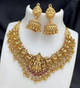 Pamadhya Copper Gold-plated Multicolor Jewel Set (Pack of 1)