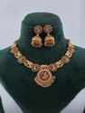Pamadhya Copper Gold-plated Multicolor Jewellery Set