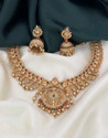 Pamadhya Copper Gold-plated Gold Jewel Set (Pack of 1)