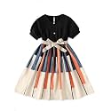 PAMBERSTONE Girls Dress Frock for Girls Round