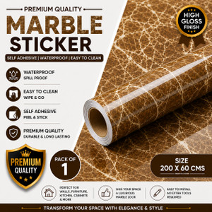 Pamidhar 200 cm Contact Marble Wallpaper200X60CM Self