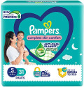 Pampers BABY DIAPER SMALL SIZE 31 PCS