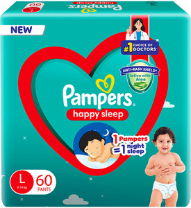 Pampers Happy Sleep Pant Style Baby Diapers