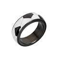 PAMTIER Unisex Spinner Unique NBA Basketball Baseball Rugby Soccer Ring