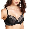 Panache Ana Plunge Bra – Underwire Full-Bust Bra with Stretch Lace &amp; Lift