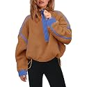 Panadila Womens Half Zip Fleece Pullover Sherpa Jacket