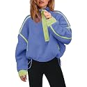 Panadila Womens Half Zip Fleece Pullover Sherpa Jacket