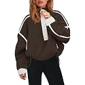 Panadila Womens Half Zip Fleece Pullover Sherpa Jacket