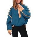 Panadila Womens Half Zip Fleece Pullover Sherpa Jacket