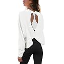 Panadila Womens Open Back Workout Tops Long