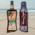 Panama Jack Trailblazer Set - SPF 4 &amp; SPF 0 Trophy Suntan Tanning Oil Spray
