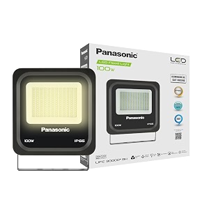 panasonic 100 watt outdoor waterproof flood light fire retardant grade led flood light for outdoor lighting area lighting boundaries area parks amp sports ground - warm white - pflm24ab3