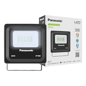 panasonic 20 watt outdoor waterproof flood light fire retardant grade led flood light for outdoor lighting area lighting boundaries area parks amp sports ground - cool white - pflm24207