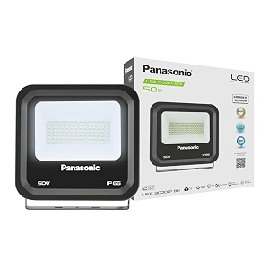 panasonic 50 watt outdoor waterproof flood light fire retardant grade led flood light for outdoor lighting area lighting boundaries area parks amp sports ground - cool white - pflm24507