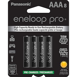 Panasonic BK-4HCCA8BA Eneloop Pro AAA New High