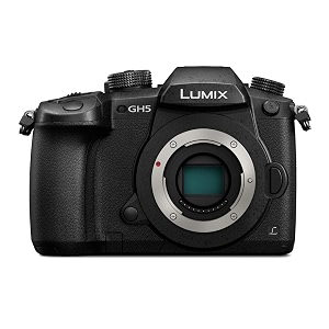 panasonic lumix gh5 dc-gh5kbody 203mp 4k mirrorless camera with 1x optical zoomblack