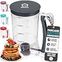 Pancake Batter Dispenser, Squeeze Handle for Pancakes, Waffles & Cupcakes