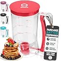Pancake Batter Dispenser, Squeeze Handle for Pancakes, Waffles & Cupcakes