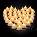 Panchhi Store Candles for Home Decor Waterproof Flameless Floating Tealights Water Sensor LED Tea Lights Candles Battery Operated Candles for Home, Weddings, Events, Emergencie, Decorations Pack of 12
