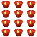 Panchhi Store Candles for Home Decor Waterproof Flameless Floating Tealights Water Sensor LED Tea Lights Candles Weddings, Events, Decorations Battery Operated Water Diyas for Diwali Pack of 45