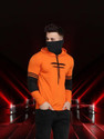 Panda Bear Men Colorblock Hooded Neck Cotton