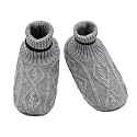 Panda Bros Anti-Skid Sole Men’s Cozy Indoor Warm Slipper Boot Socks
